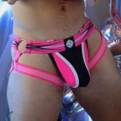 Breedwell Jockstrap Circuit Breaker Rose